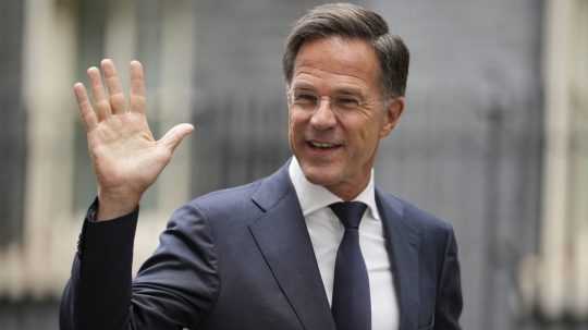 Na snímke Mark Rutte.