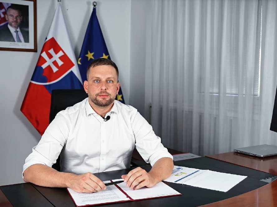 Minister zdravotníctva Kamil Šaško (Hlas-SD).