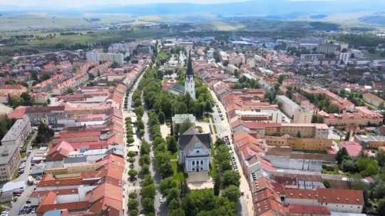 námestie v Spišskej Novej Vsi