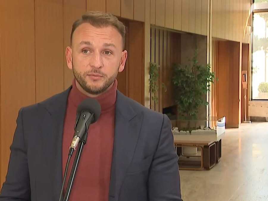 Minister vnútra Matúš Šutaj Eštok (Hlas-SD).