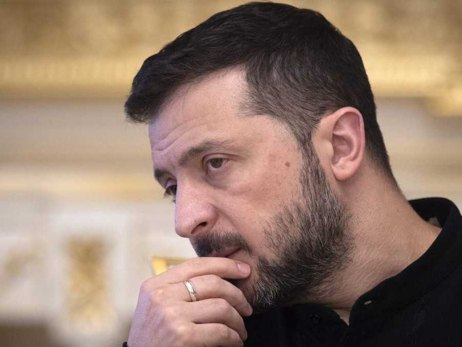 Ukrajinský prezident Volodymyr Zelenskyj.