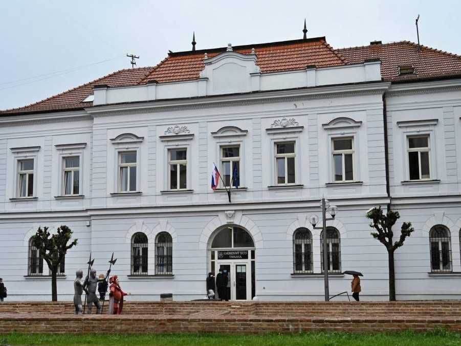 Na snímke budova Okresného súdu v Trnave.