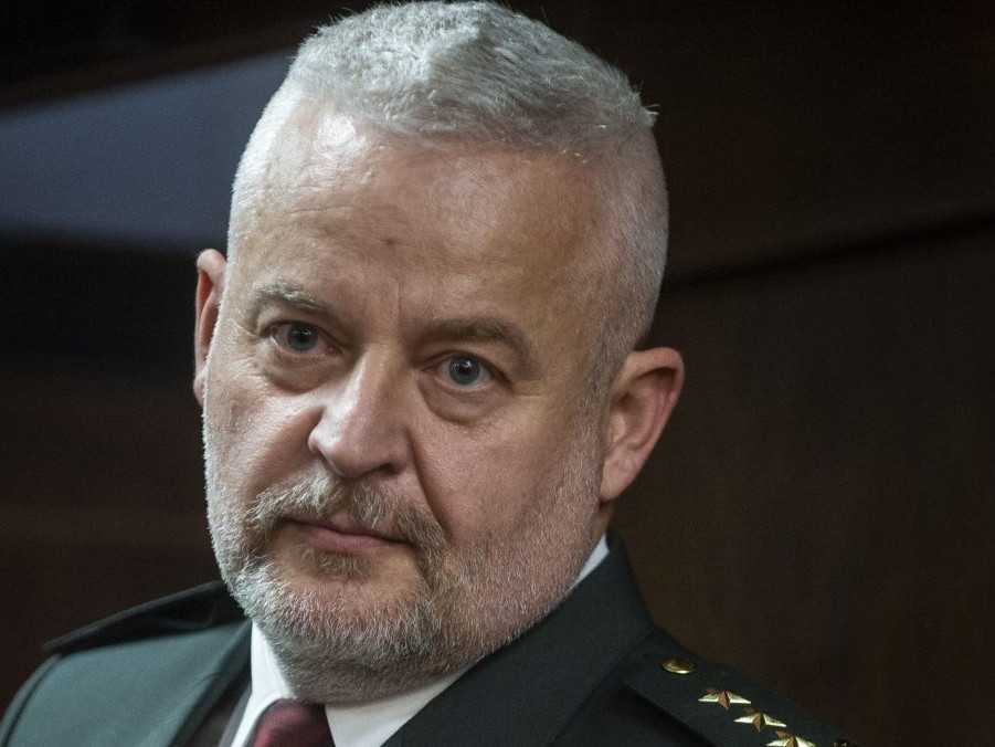 Na snímke prezident Policajného zboru SR Ľubomír Solák.