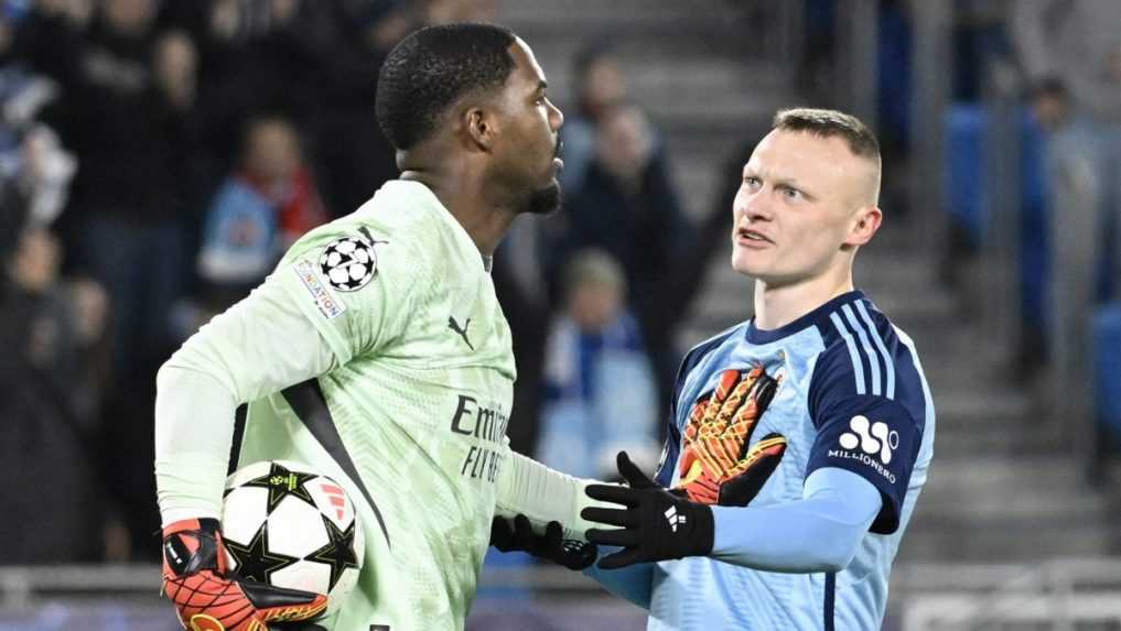 Parádny gól Marcelliho aj červená karta pre Toliča. Doteraz najlepší výkon v Lige majstrov Slovanu na body nestačil
