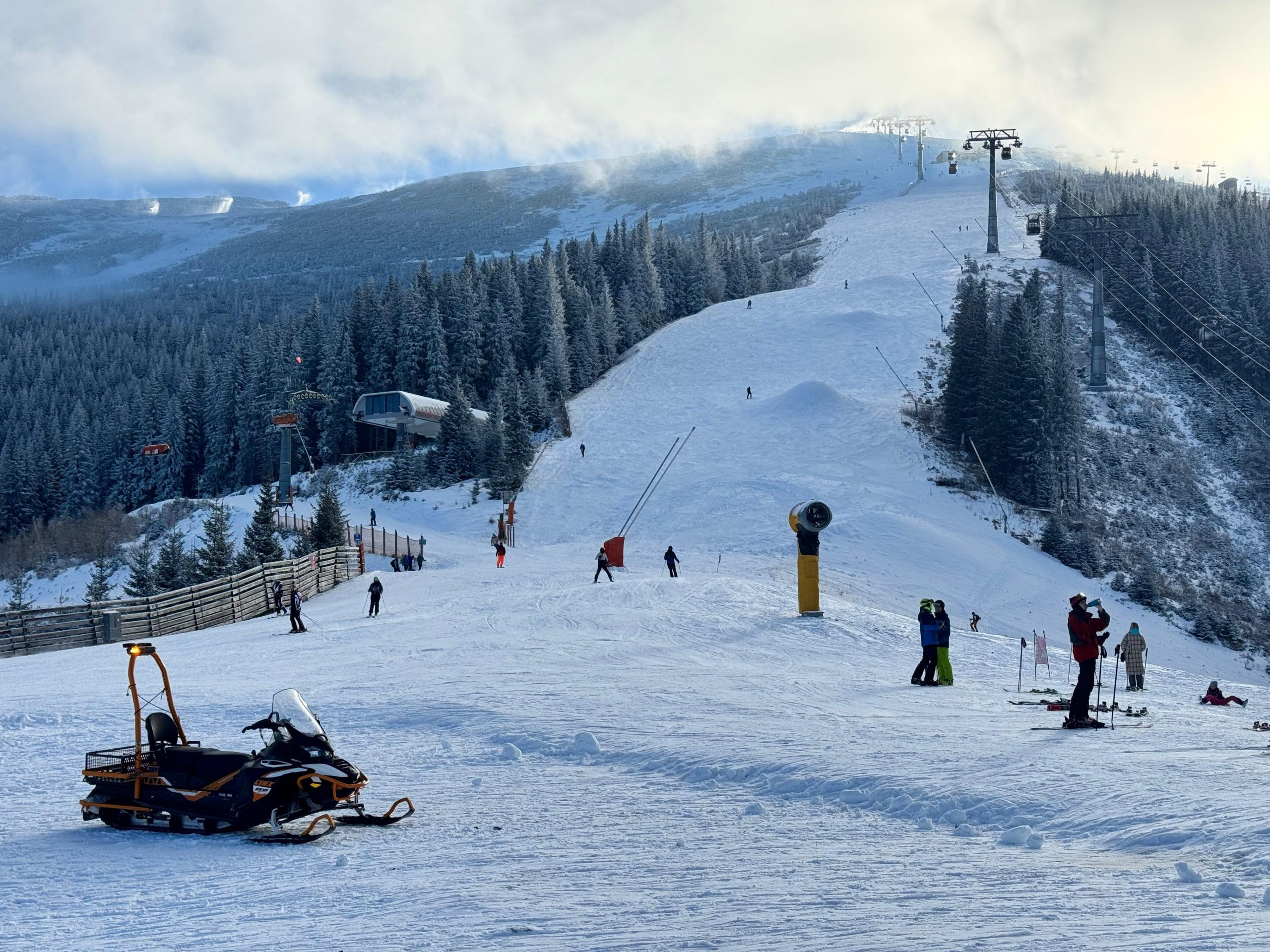 Otvorenie zimnej sezóny v stredisku Jasná.