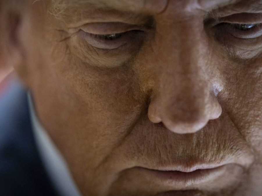 Na snímke Donald Trump.