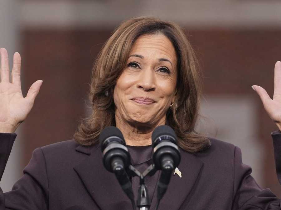 Viceprezidentka USA Kamala Harrisová.