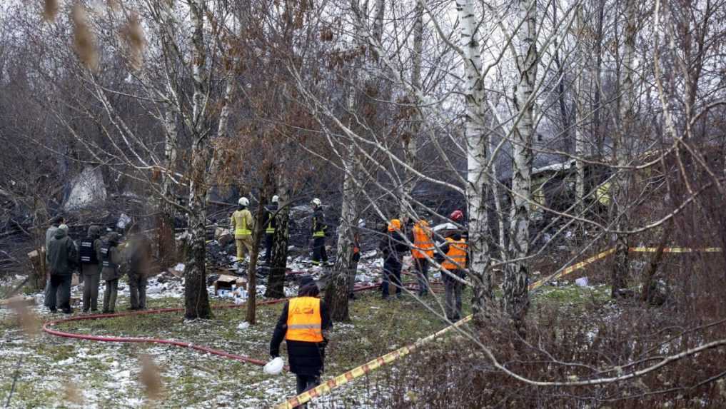 Nákladné lietadlo sa zrútilo na obytnú budovu pri letisku v Litve