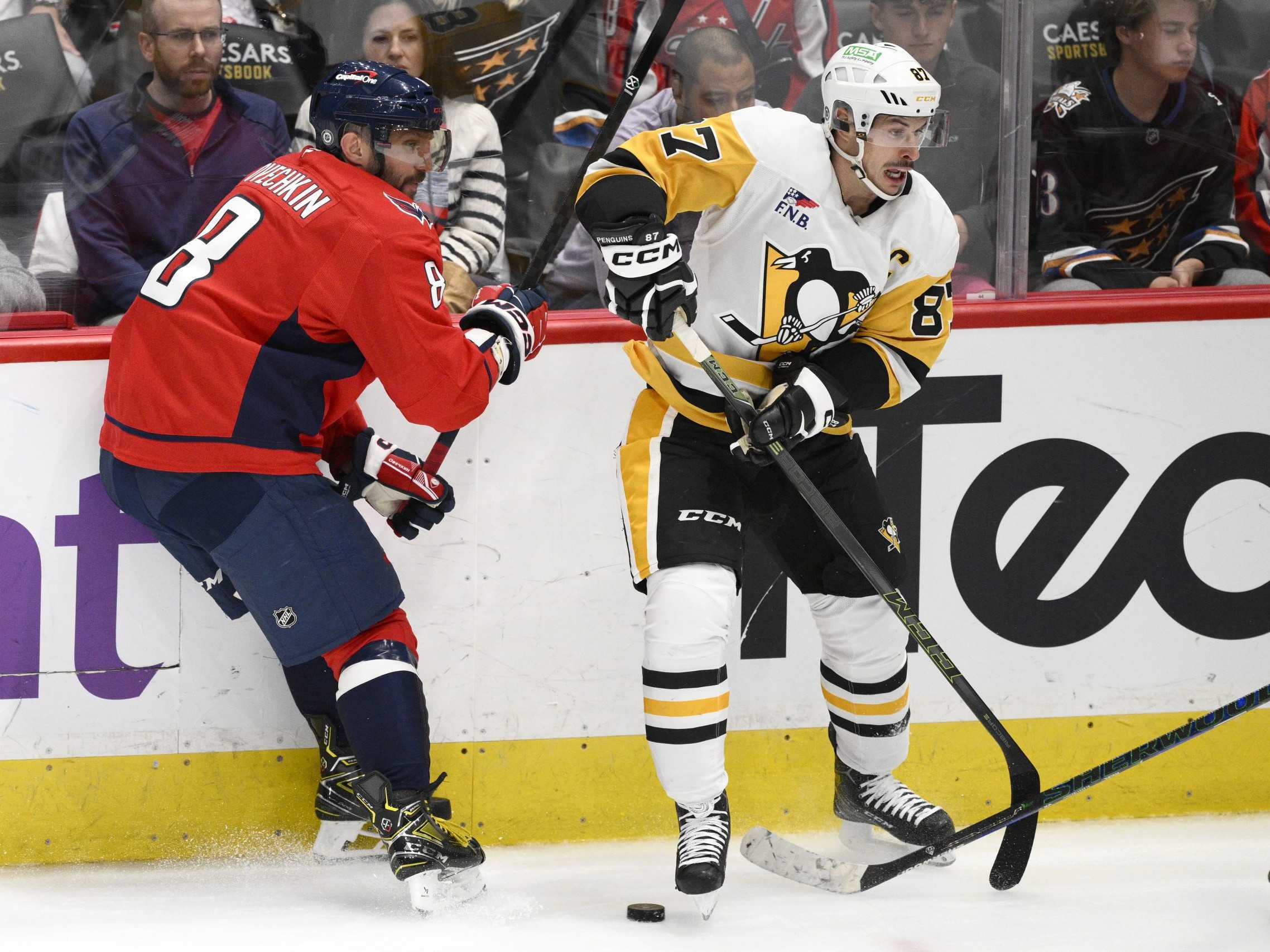 Washington prehral na domácom ľade s Pittsburghom.