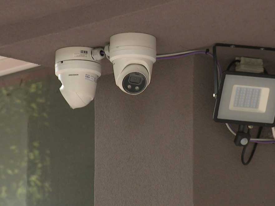 Ilustračná snímka bezpečnostnej kamery.