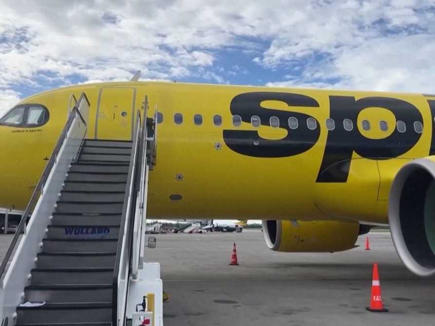 Lietadlo americkej spoločnosti Spirit Airlines.