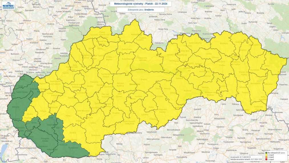 Meteorologick&aacute; v&yacute;straha.