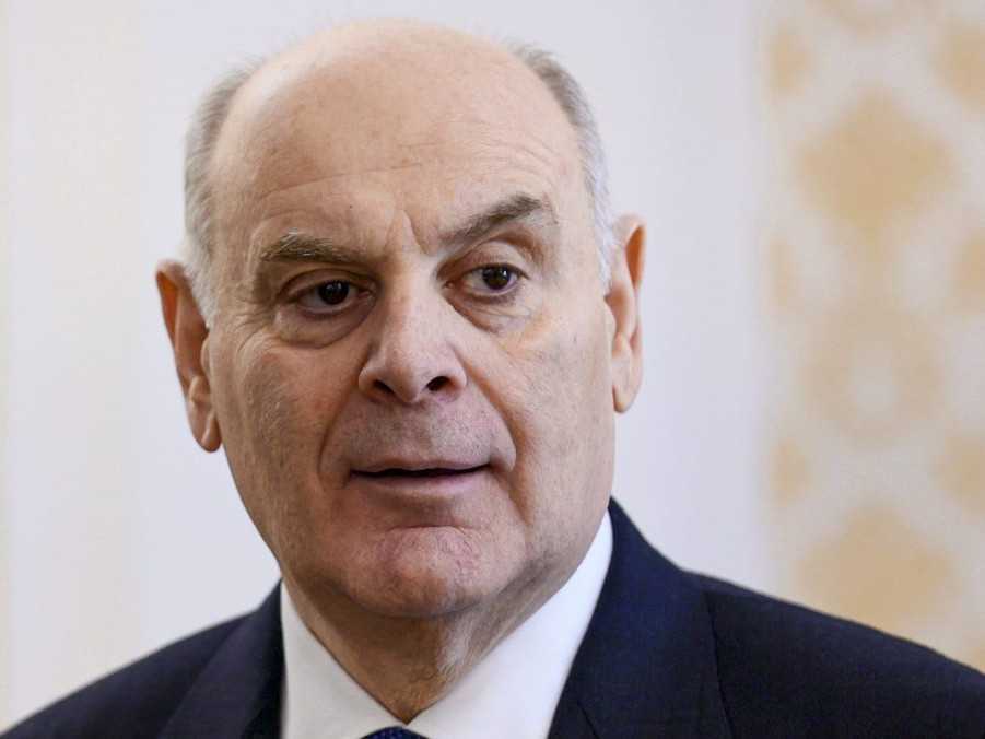 Abcházsky prezident Aslan Bžanija.