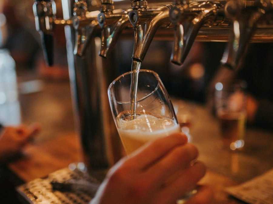 Ilustračná snímka - čapovanie piva.