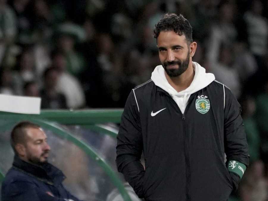 Portugalský tréner Ruben Amorim.