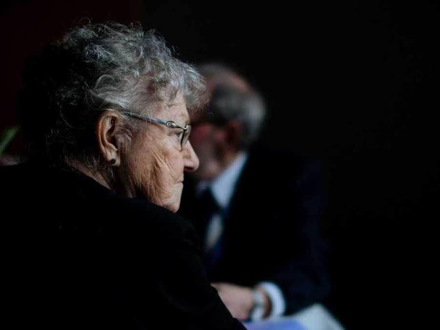 Ilustračná snímka seniorky.