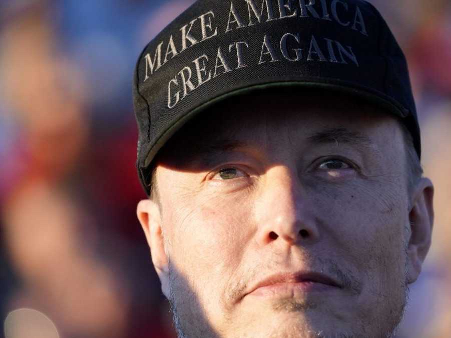 Na snímke Elon Musk.