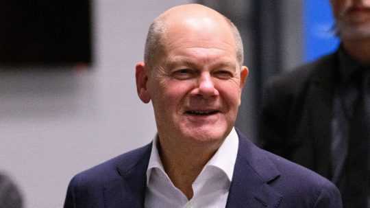 Na snímke je nemecký kancelár Olaf Scholz.