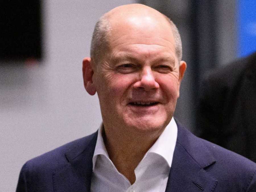 Na snímke je nemecký kancelár Olaf Scholz.