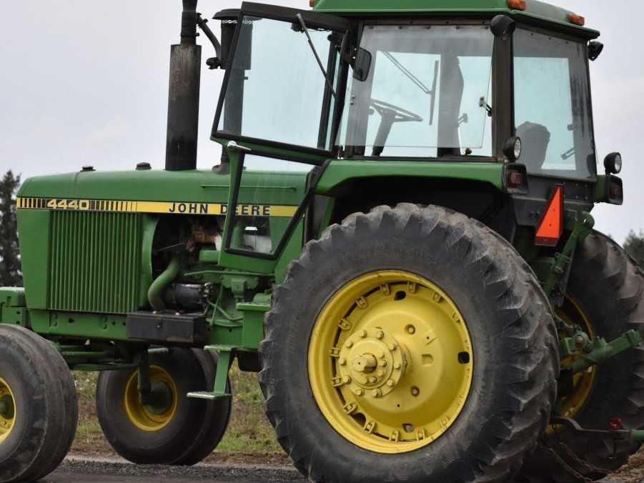 Ilustračná snímka traktora.