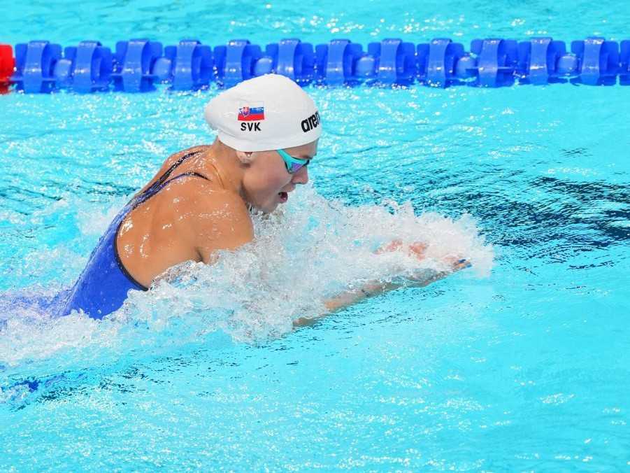 Slovenská plavkyňa Tamara Potocká.