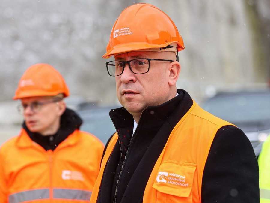 Minister dopravy Jozef Ráž