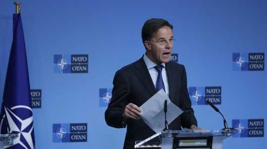 Generálny tajomník Severoatlantickej aliancie (NATO) Mark Rutte