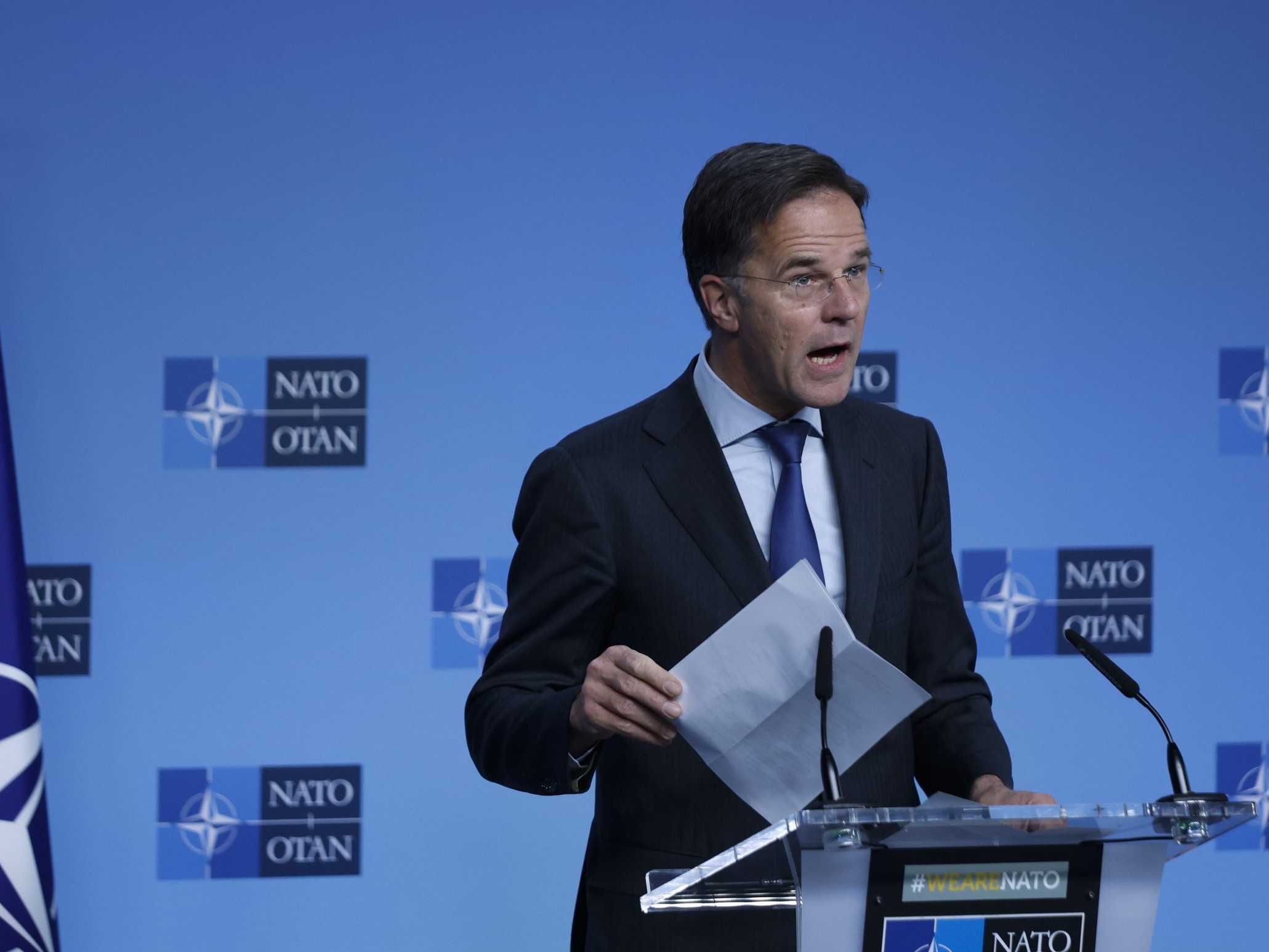 Generálny tajomník Severoatlantickej aliancie (NATO) Mark Rutte