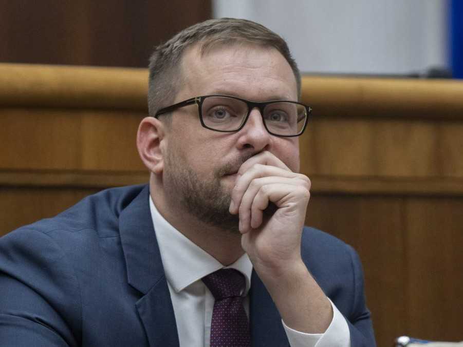 Minister zdravotníctva Kamil Šaško (Hlas-SD).