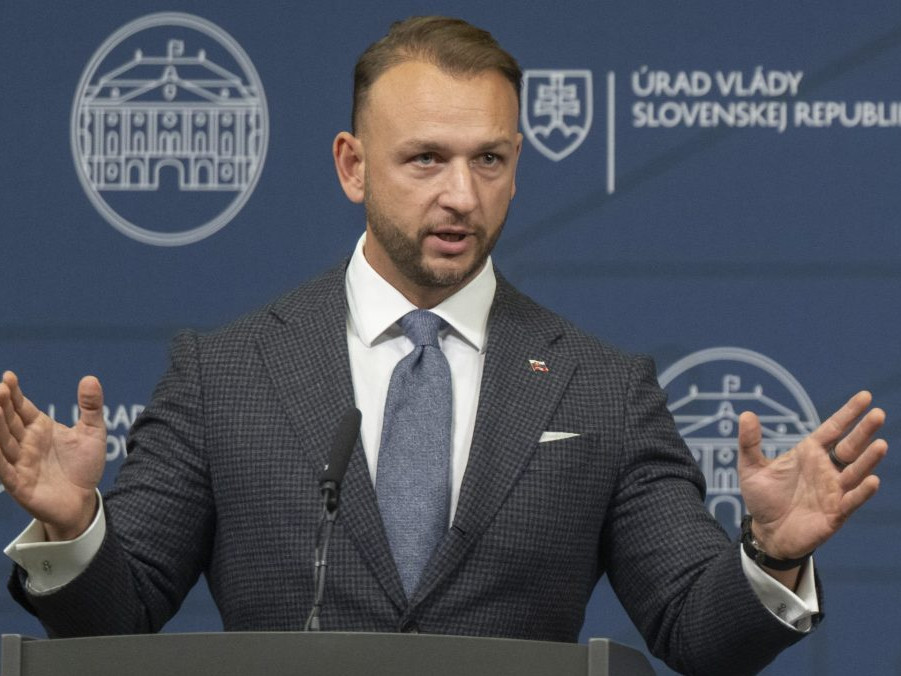 Minister vnútra Matúš Šutaj Eštok (Hlas-SD).