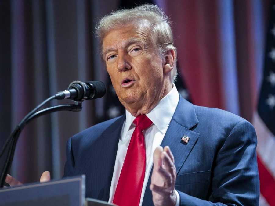 Na snímke Donald Trump.