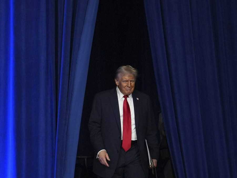 Na snímke Donald Trump.