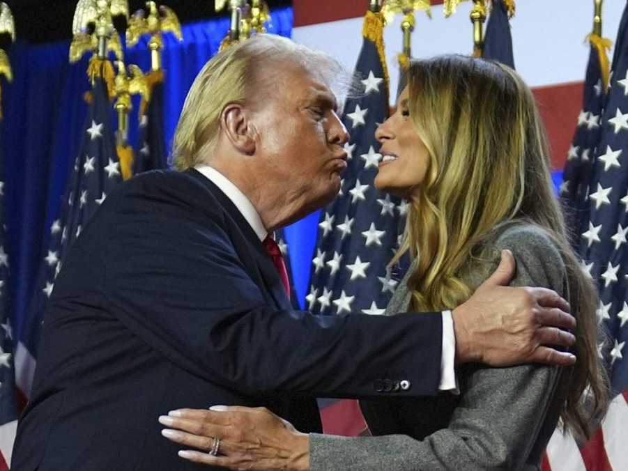 Donald Trump a Melania Trump