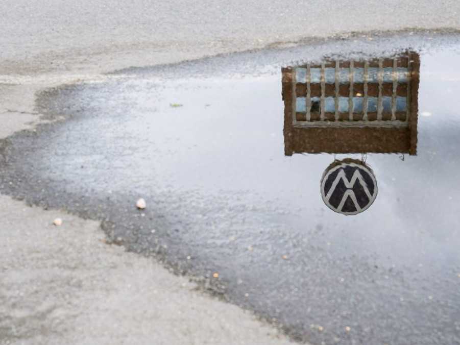 Logo spoločnosti Volkswagen.