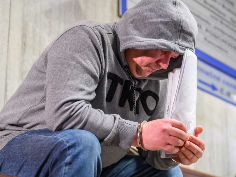 Na snímke Ivo P. pred pojednávaním.