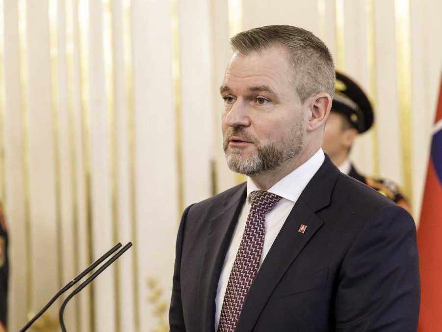 Na snímke prezident SR Peter Pellegrini.