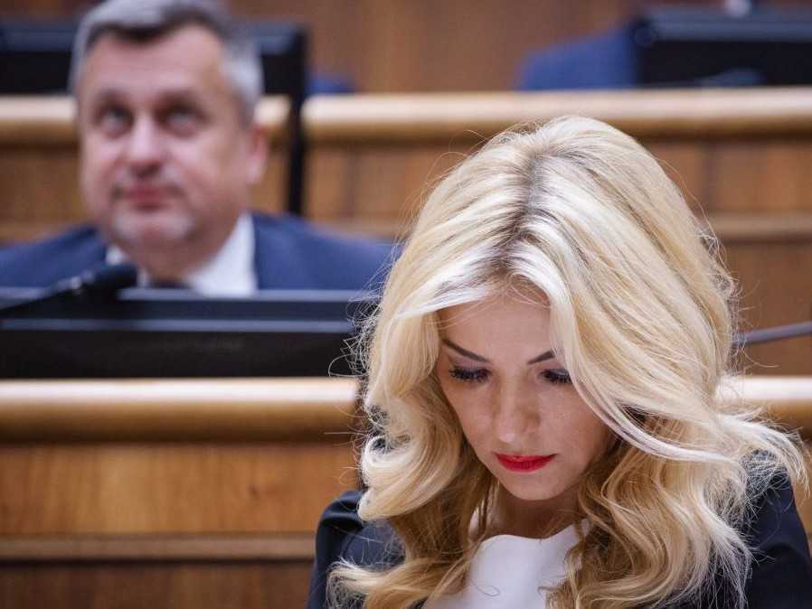 Ministerka kultúry Martina Šimkovičová.