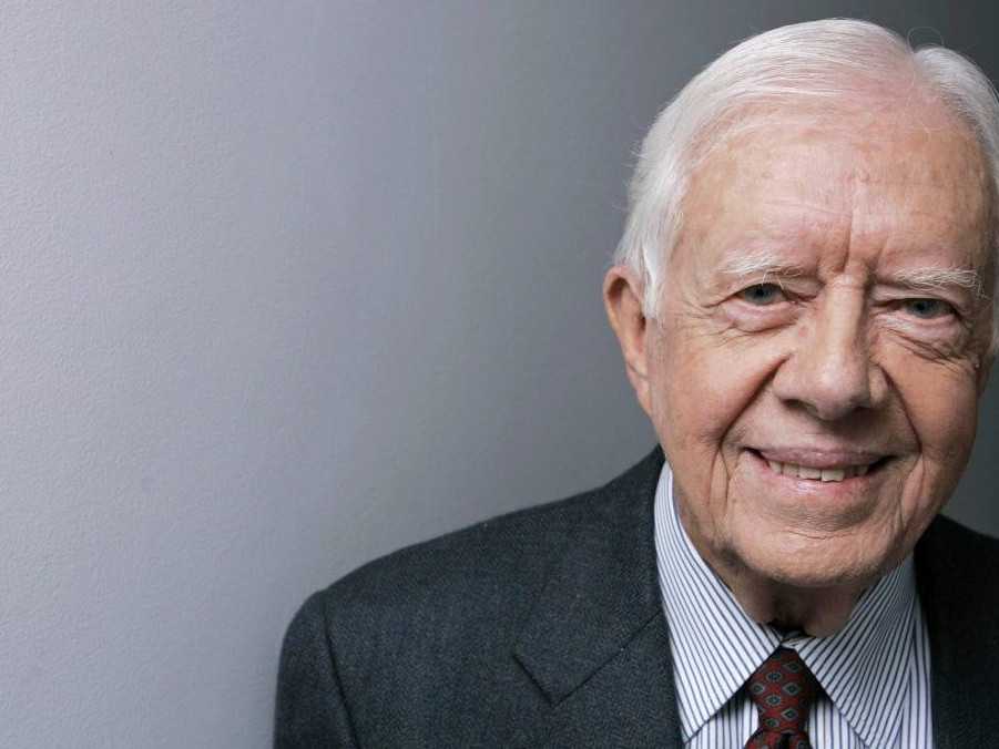 Na snímke Jimmy Carter.
