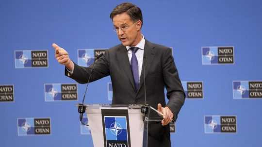 Generálny tajomník NATO Mark Rutte.