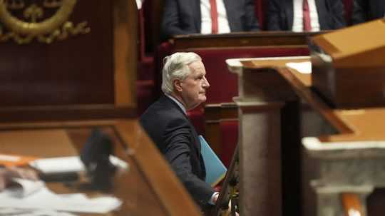 Francúzsky premiér Michel Barnier.