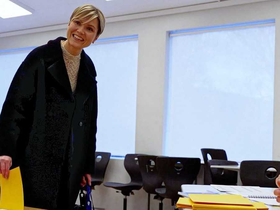 Na snímke Kristrún Frostadóttir.