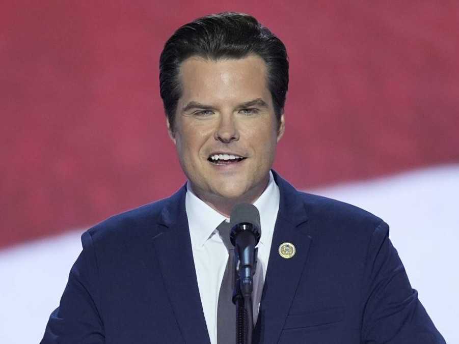 Na snímke Matt Gaetz.