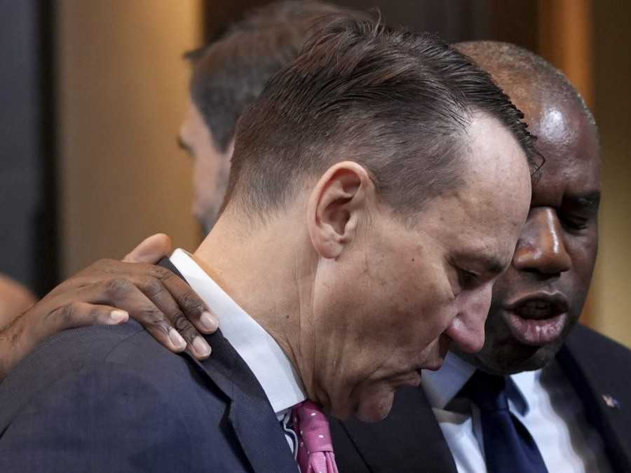 Poľský minister zahraničných vecí Radoslaw Sikorski.