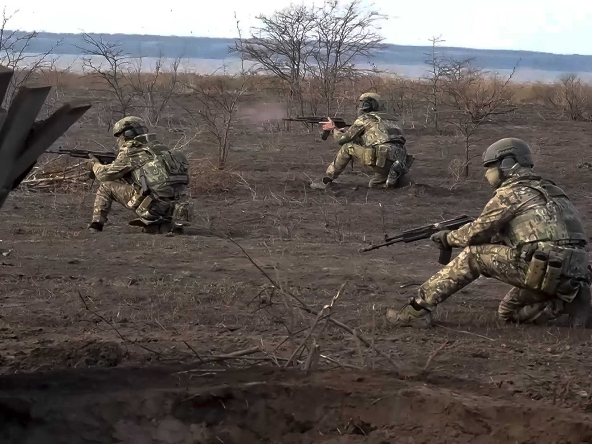 Ruské sily postupujú na východe Ukrajiny.