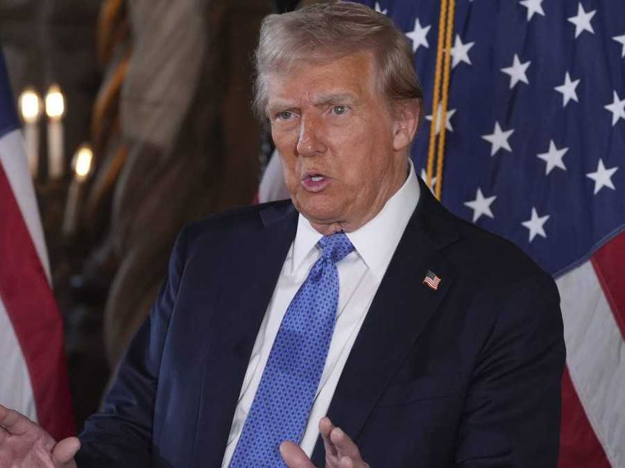 Na snímke Donald Trump.