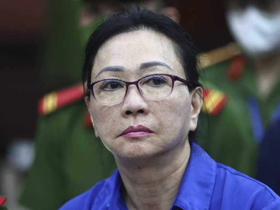 Na snímke Truong My Lan počas súdu.