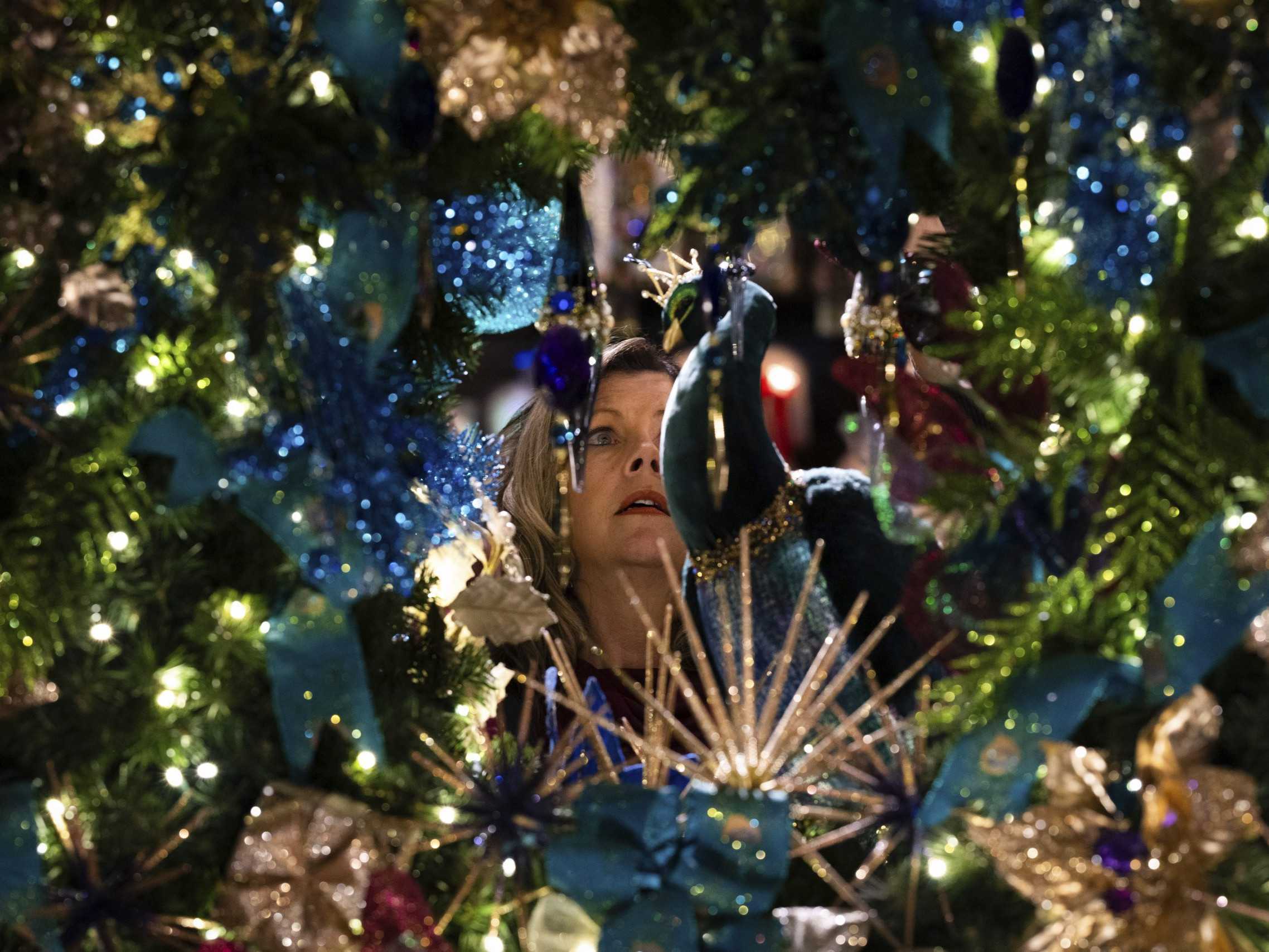 Vianočné mestečko vo Washingtone.