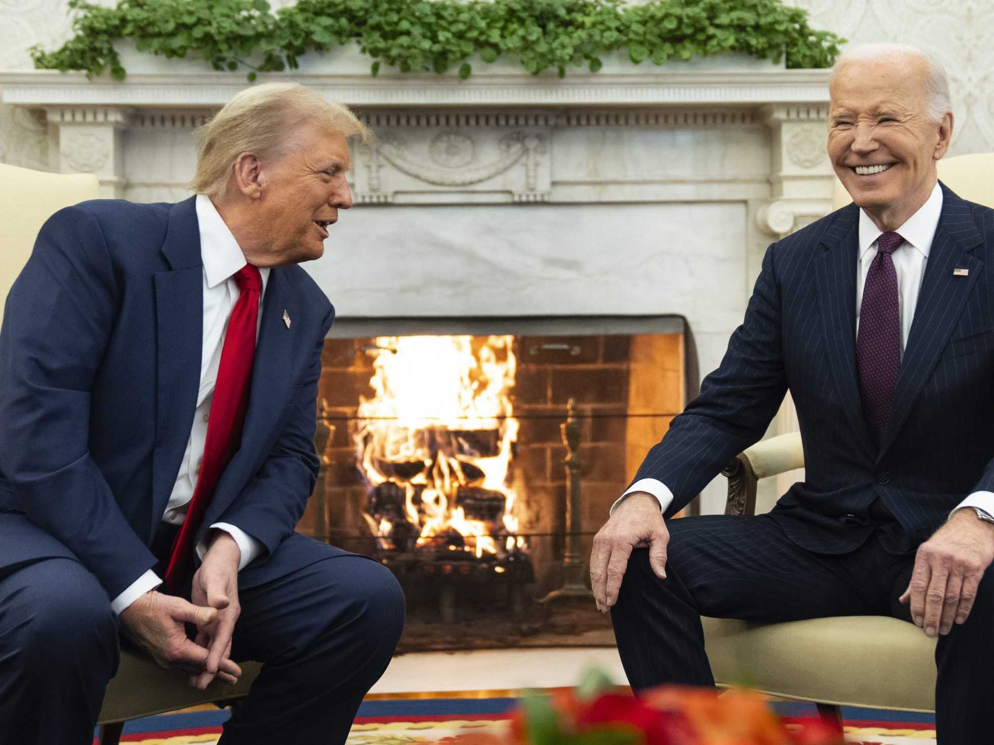 Donald Trump a Joe Biden