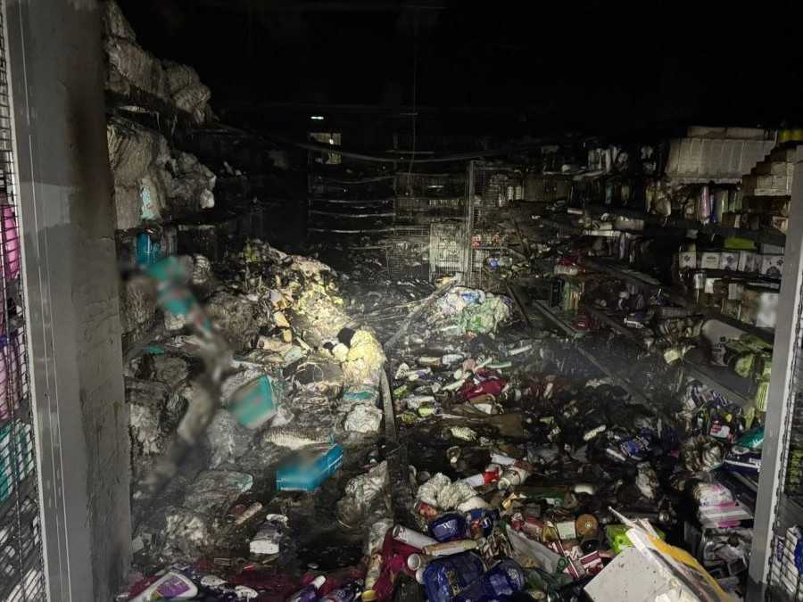 Dôsledky požiaru v bratislavskej Rači.