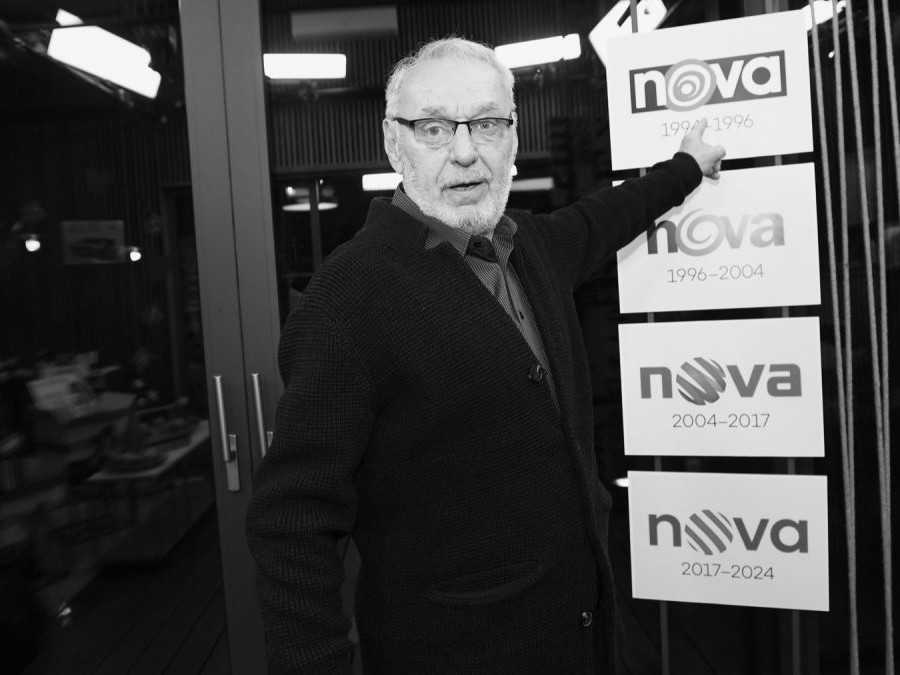 Český moderátor Zbyněk Merunka (†73).